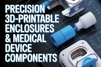 design 3d printable enclosures and medical device components