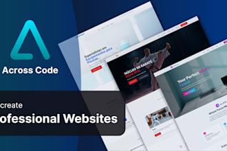 design and develop a business website
