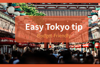 tokyo travel guide for first time visitors