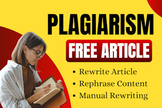 manually rewrite your articles into unique and plagiarism free content