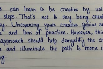 write anything with my beautiful handwriting