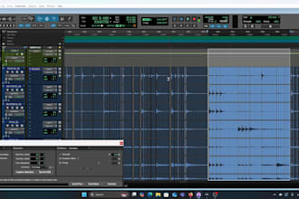 edit acoustic drum tracks for heavy metal genre
