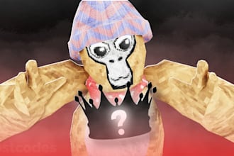 make gorilla tag thumbnails for you