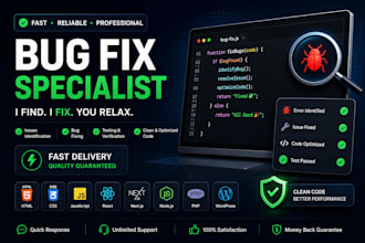 fix HTML CSS javascript bugs