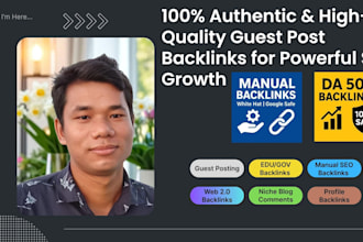 build da 90 authentic and high powerful SEO growth