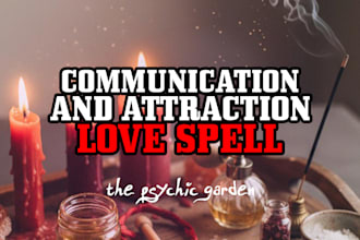 cast a powerful communication and attraction spell