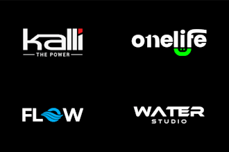 design a modern minimalist wordmark or typography logo