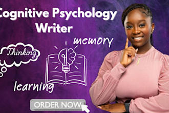do cognitive psychology in thinking, learning and memory