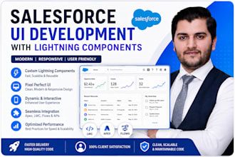 design salesforce UI with lightning lwc components