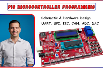 do pic microcontroller programming, firmware for your embedded iot projects