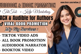 do viral booktok promotion, amazon kdp children book promotion tiktok bookrank