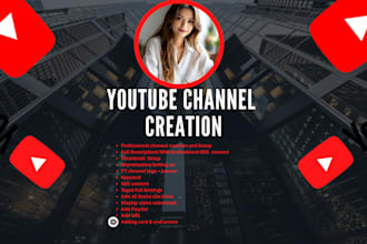 create your youtube channel and apply the correct SEO content