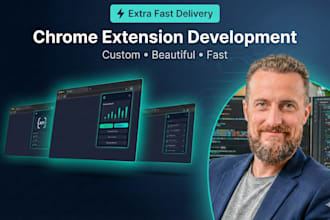 develop a custom chrome extension, firefox addon, or browser extension