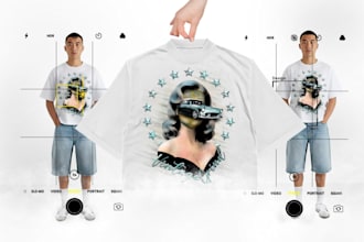create an exclusive streetwear clothing design for your brand