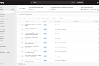 be your reliable shopify store manager
