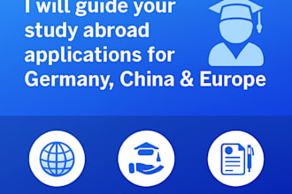 help you apply confidently to universities in germany, china, and europe