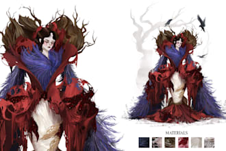 make your custom fashion illustrations
