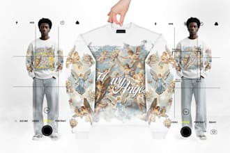 create an exclusive streetwear clothing design for your brand