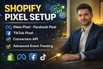 shopify meta pixel facebook pixel tiktok pixel and capi setup for tracking