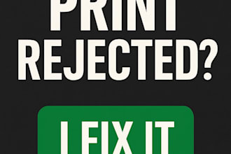 fix files your printer rejected and make them print ready