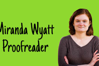 proofread and articles and digital content