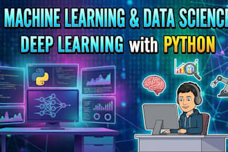do machine learning, data science and deep learning tasks with python