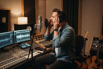 be your edm singer, melodic techno, male vocalist rnb, deep house, pop singer