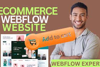 be your webflow ecommerce expert, webflow ecommerce, webflow