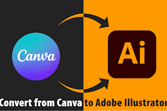 convert files from canva to illustrator
