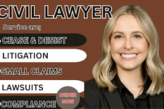 draft uk legal  document business dispute compliance lawsuit cease and desist