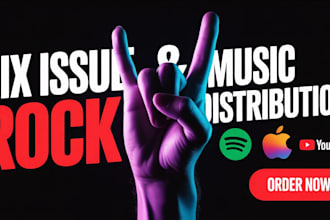 fix ditto issues, distribute your music on distrokid, tunecore, cd baby, amuse