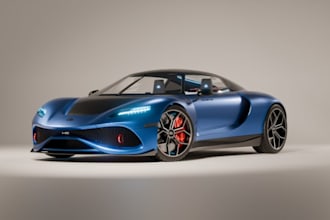 craft 3d car modeling, realistic super car interior and exterior, led headlights