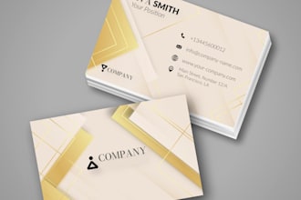 modern and professional business card design, clean and modern business card