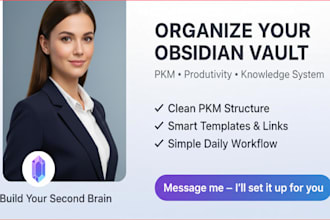 set up and organize your obsidian vault for pkm and productivity obsidian setup