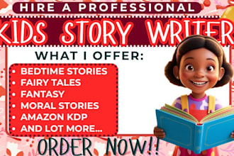 ghostwrite children storybook, kids storybook, ebook, amazon KDP, kids book