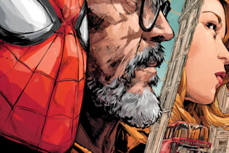 draw marvel style comic book superhero character