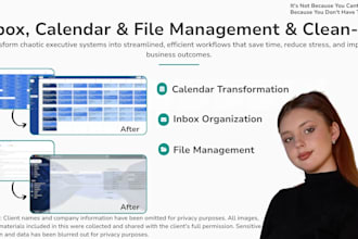 organize and manage your inbox, calendar, drive