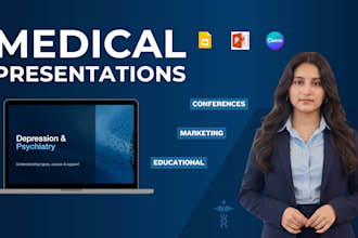 create powerpoint presentations on medical and health topics