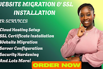 deploy your website with cloud hosting server setup SSL migration and security