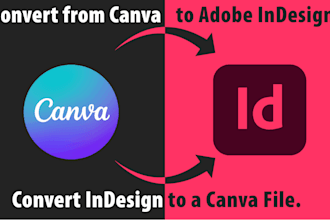 convert canva to indesign or indesign to canva files