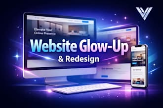 redesign your website into a clean, modern, and mobile friendly site