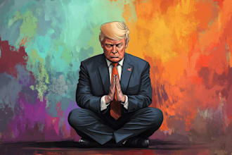 make editorial cartoon art for social media