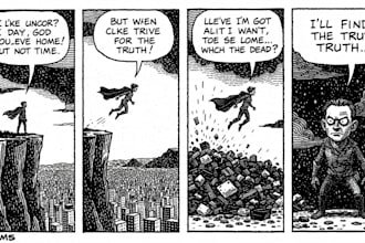 do comics book pages, storyboards, illustrations