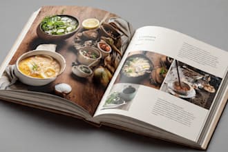 design and format your cookbook, recipe book, or ebook