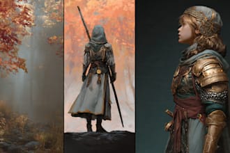 l illustrate concept art, fanart or commissions for you
