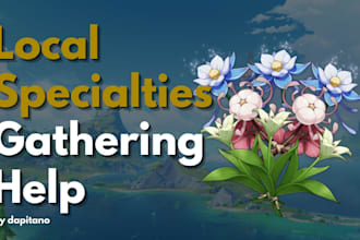 gather local specialties in genshin impact for you