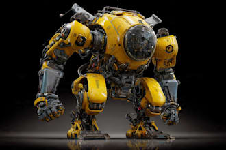 high quality robot, concepts