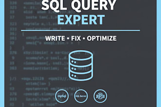 write, fix, and optimize sql queries for your database