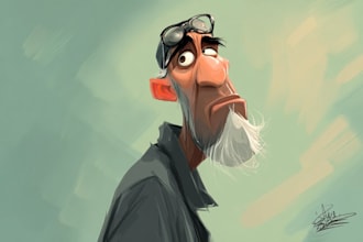 draw anime or cartoon illustration