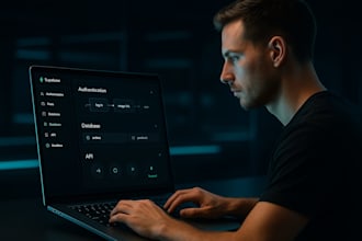 setup supabase backend auth api realtime for startup and saas apps
